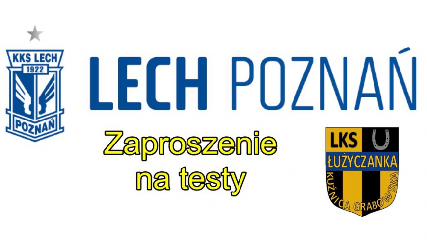 Zaproszenie z Lecha Poznań dla naszych zawodników