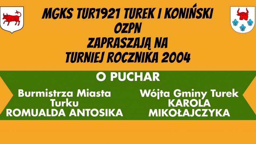 Zapraszamy na turniej halowy rocznika 2004