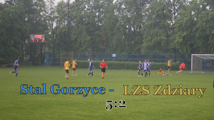 26 Kolejka: Stal Gorzyce - LZS Zdziary 5:2.