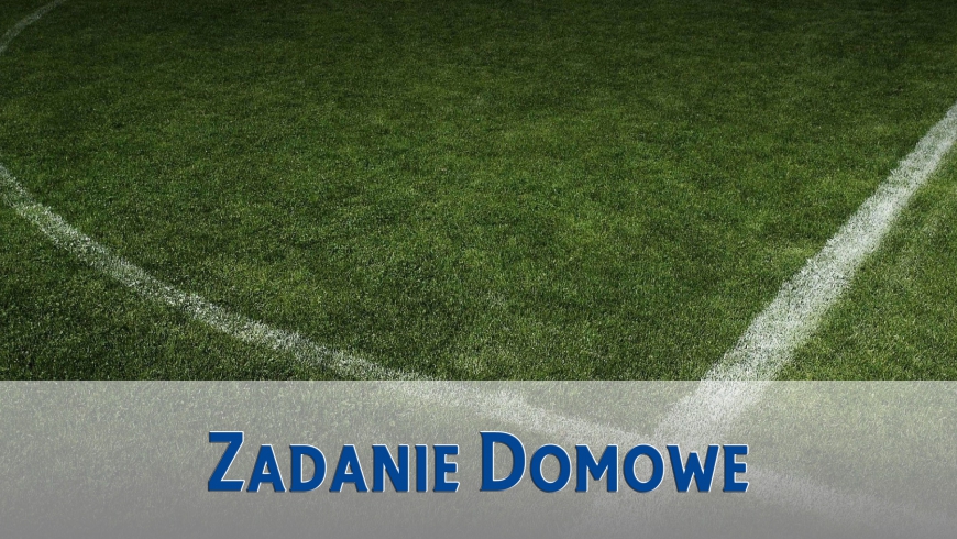 Ćwiczenia domowe