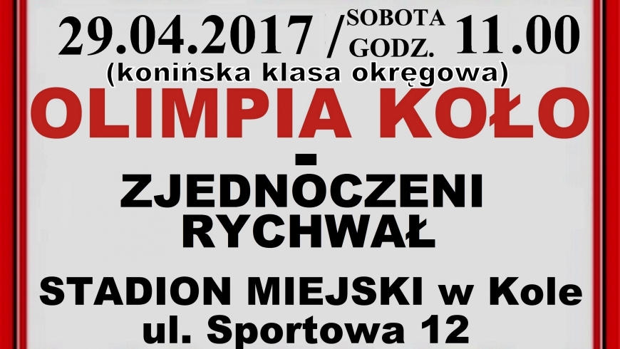 Najbliższe spotkania: 28.04-01.05.2017