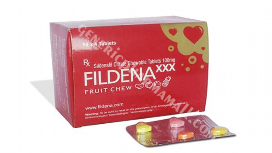What is the active ingredient in Fildena XXX 100 mg?