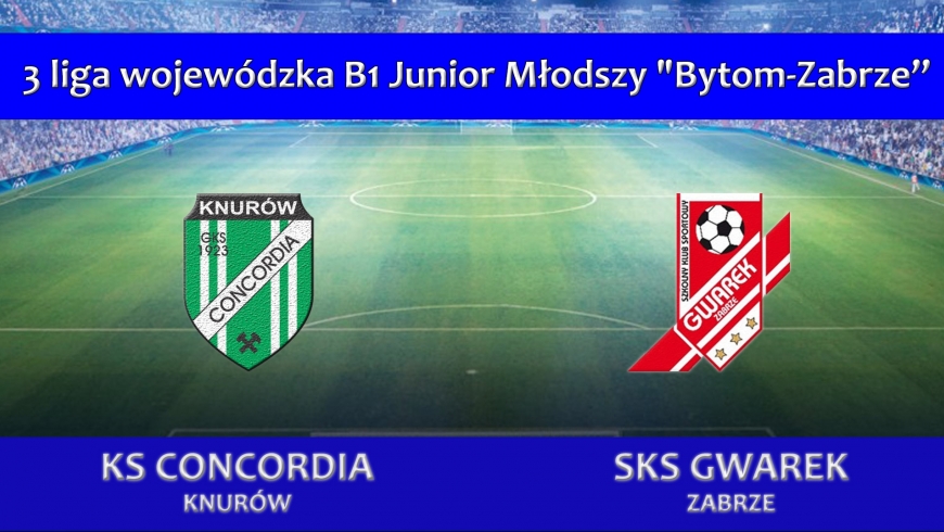 IIILJM I KS CONCORDIA KNURÓW - SKS GWAREK II ZABRZE 3:3