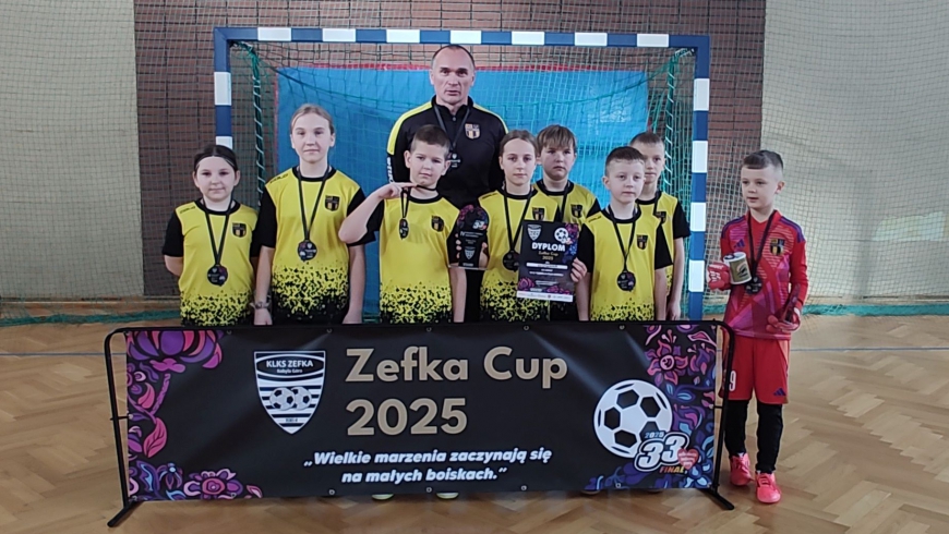 Bardzo dobry występ żaków w Zefka Cup 2025