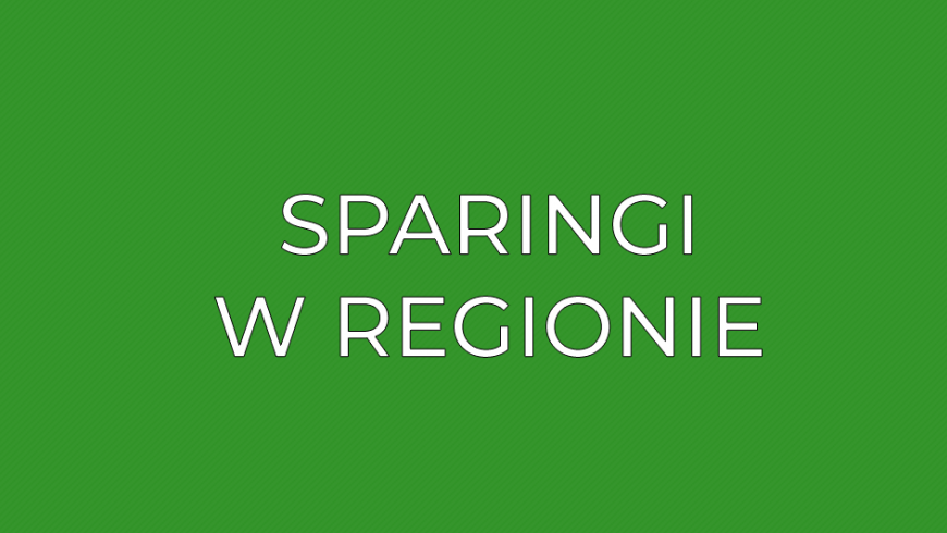 Sparingi w regionie – weekend  17/18 marca