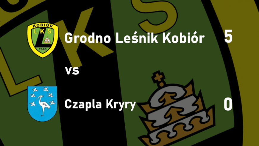 Leśnik gromi Czaplę