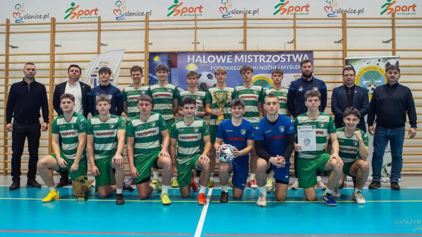 U19: Orzeł Myślenice znów Halowym Mistrzem Podokręgu w juniorach starszych!