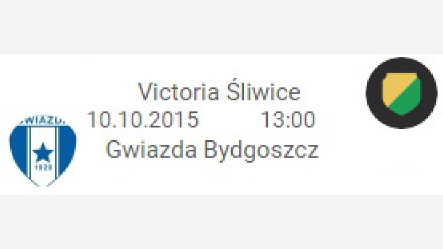 6. kolejka ligowa: Victoria Śliwice-Gwiazda II