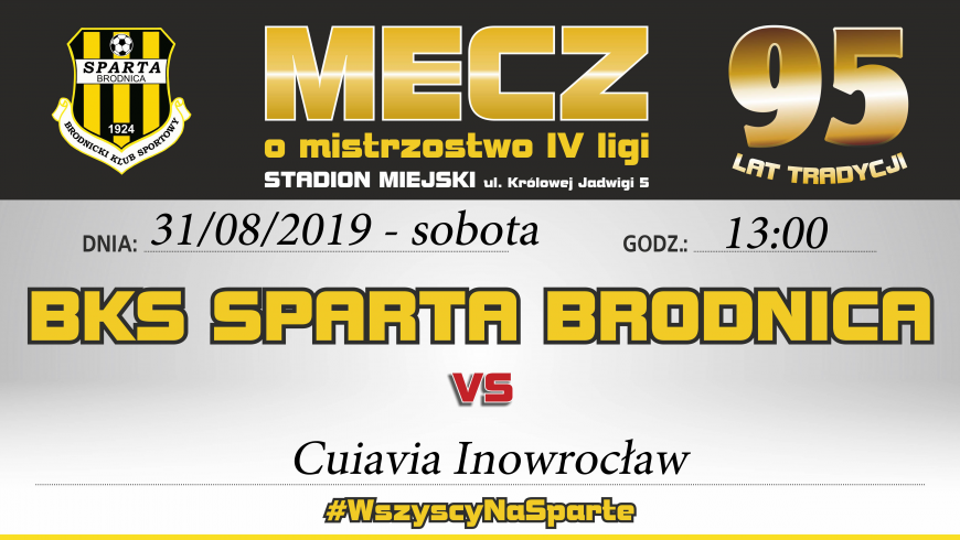 5. kolejka: Sparta vs. Cuiavia Inowrocław