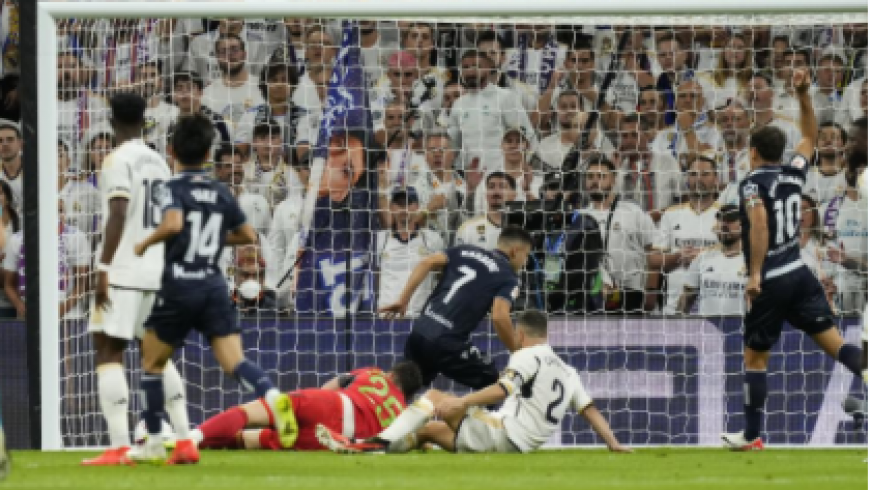 Real Madrid slog Real Sociedad 2:1