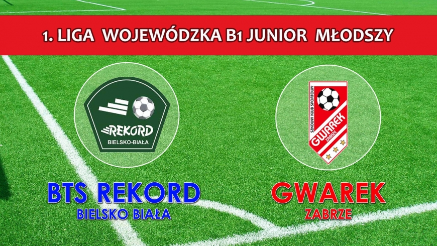 ILJM I BTS REKORD BIELSKO-BIAŁA - SKS GWAREK ZABRZE 4:0