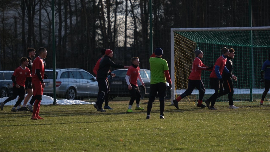 Wygrana w ostatnim sparingu
