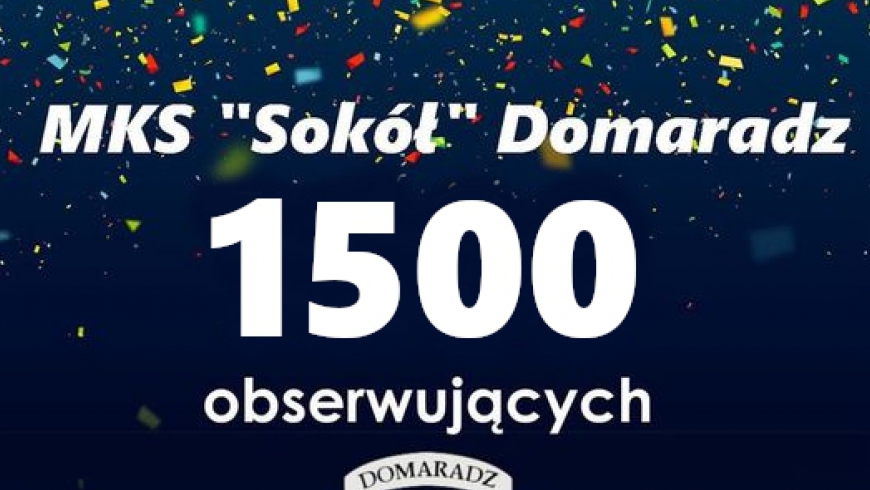 1500 obserwujących na Facebook'u!