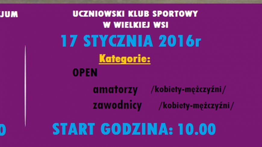 II Charytatywny Turniej Tenisa Stołowego - Grabno 16.01.2016