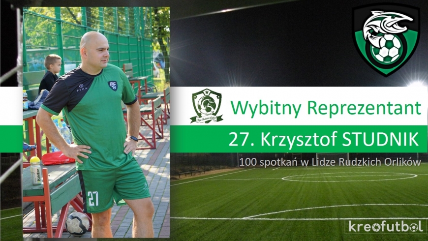 Setny mecz i Krzysztof Studnik trafia do Klubu Wybitnego Reprezentanta!