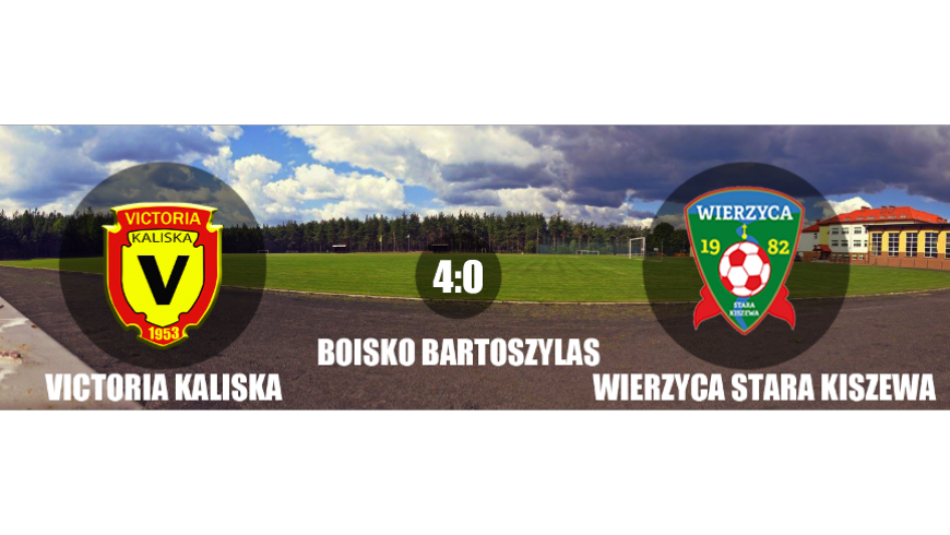 Wierzyca Stara Kiszewa 0:4 Victoria Kaliska