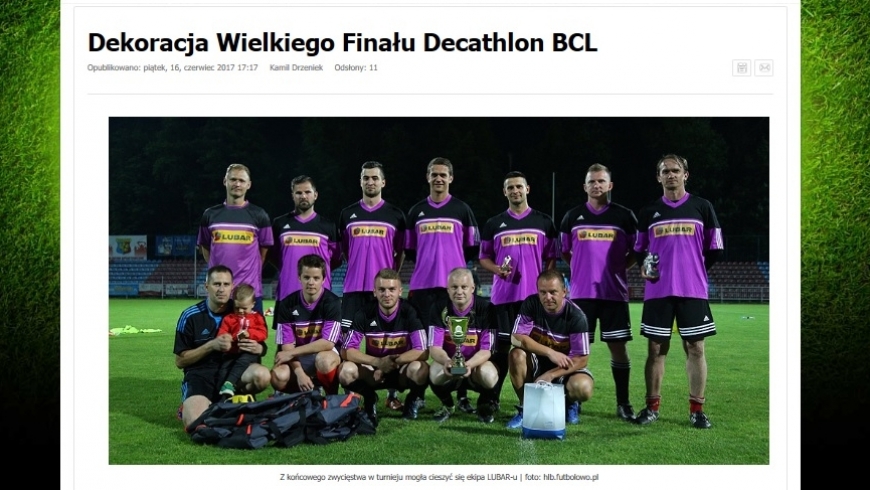 VIDEO - Dekoracja Wielki Finał DECATHLON BCL 2017