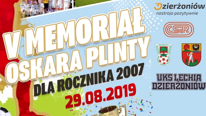 MEMORIAŁ OSKARA PLINTY