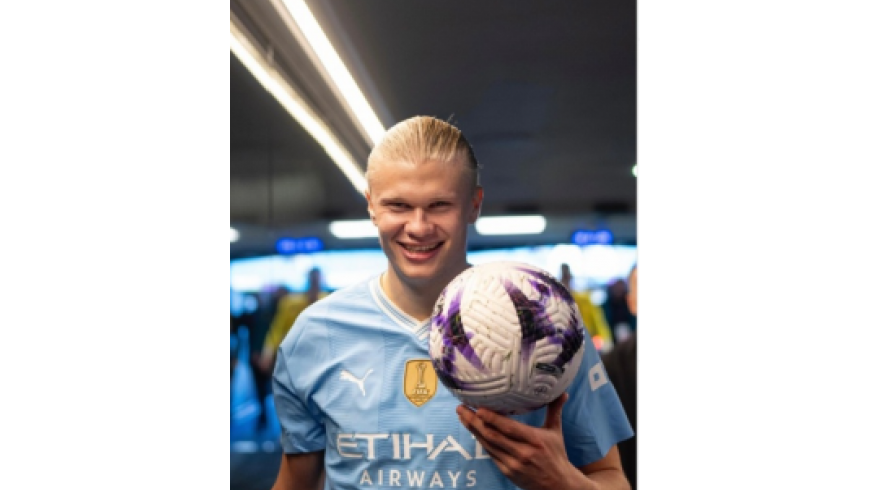 Haaland ma nadzieję zdobyć chwałę na Santiago Bernabeu