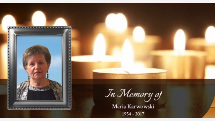 Obituary of Maria Karwowski !