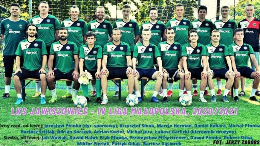 Kadra LKS Jawiszowice IV liga Małopolska gr. zachodnia 2020/21 !!!