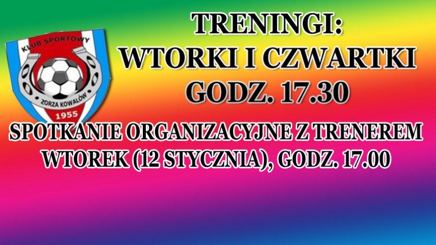 WZNAWIAMY TRENINGI!!!