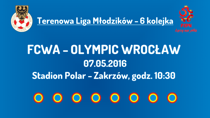 Terenowa Liga Młodzików - 6 kolejka (07.05.2016)