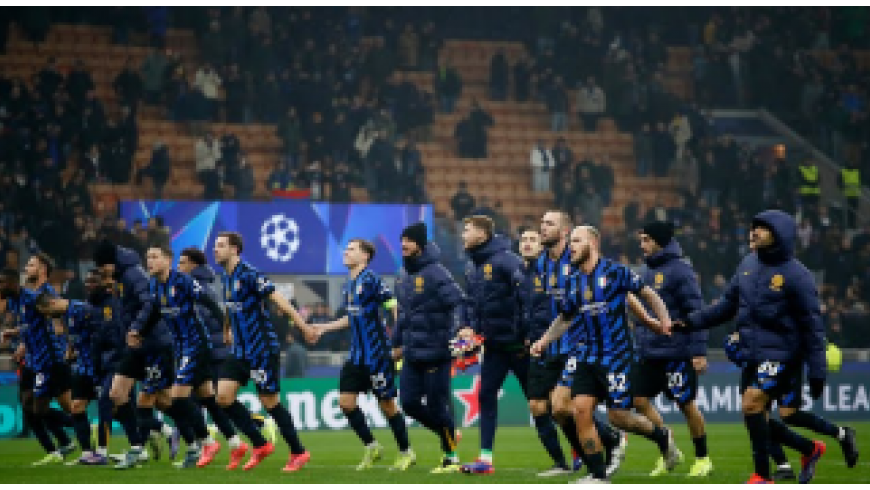 Inter Milan won nipt dankzij een eigen doelpunt van de tegenstander