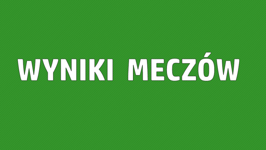 Wyniki meczów XI kolejki ligi okręgowej