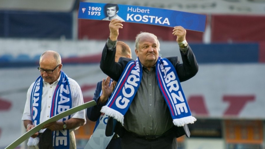 Hubert Kostka w Galerii Sław Górnika Zabrze