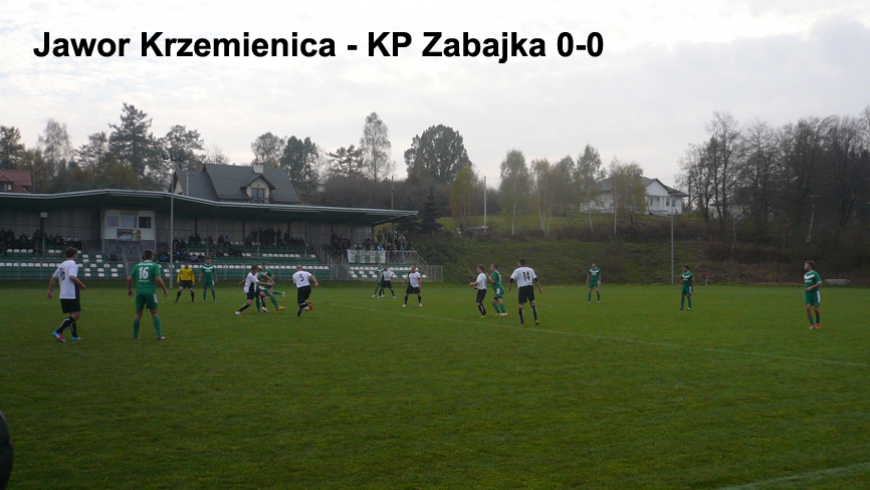 Jawor Krzemienica - KP Zabajka 0-0