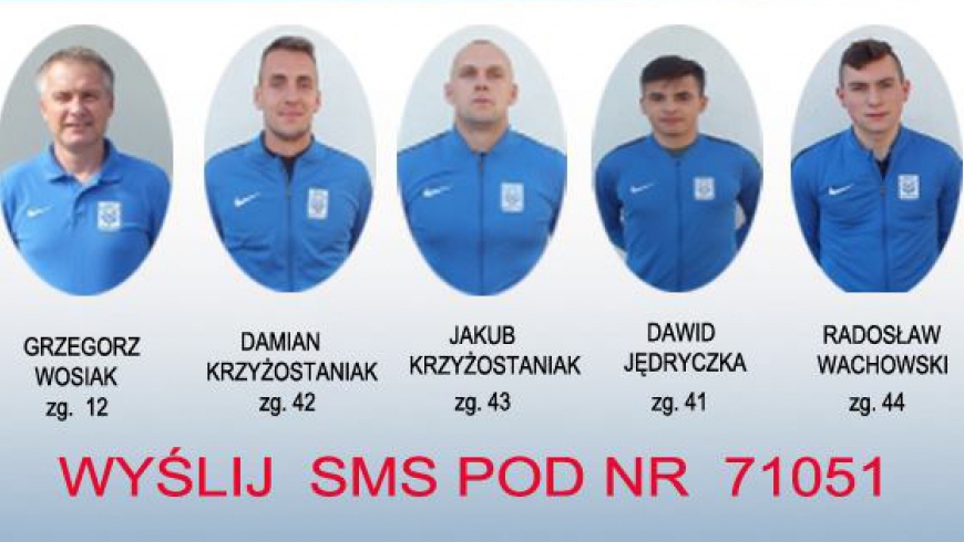 ZAGŁOSUJ NA TRENERA I ZAWODNIKA.