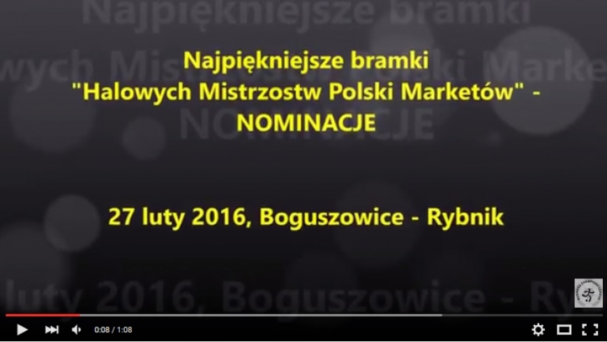 VIDEO - Najpiękniejsza bramka "Halowych Mistrzostw Polski Marketów...