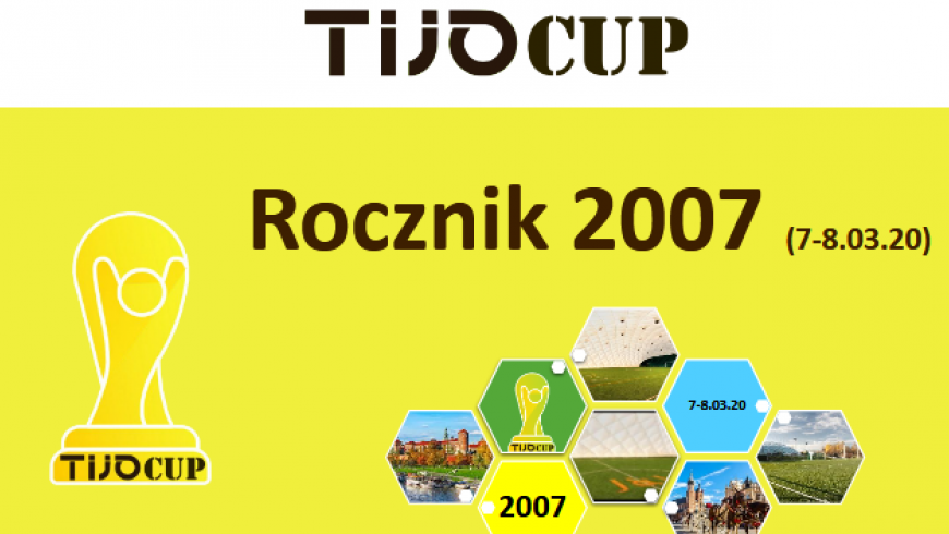 "TIJO CUP 2007 " - 7-8 MARCA  ZAPRASZAMY !!!