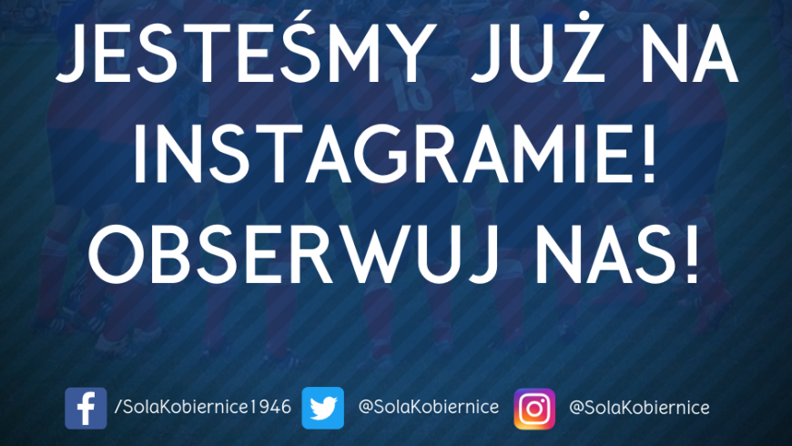 Jesteśmy na instagramie!