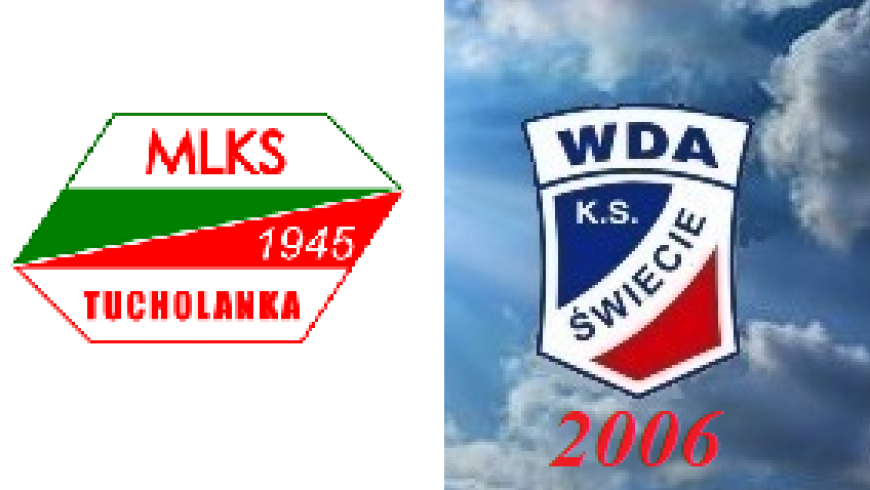 Liga okręgowa młodzika 6 kolekja "Tucholanka" Tuchola - K.S. WDA Świecie 2006 1:1
