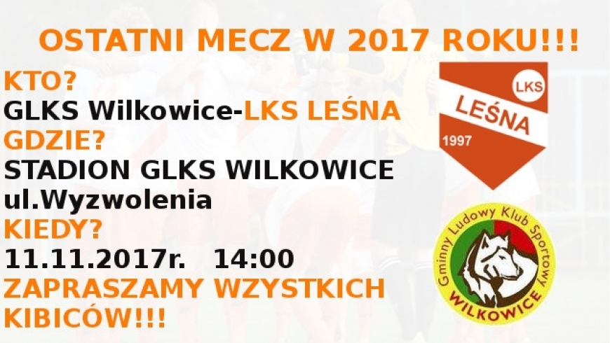 GLKS Wilkowice-LKS LEŚNA