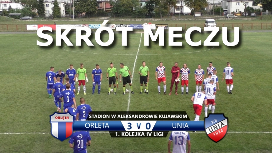 VIDEO: Skrót meczu Orlęta 3:0 Unia Solec Kujawski