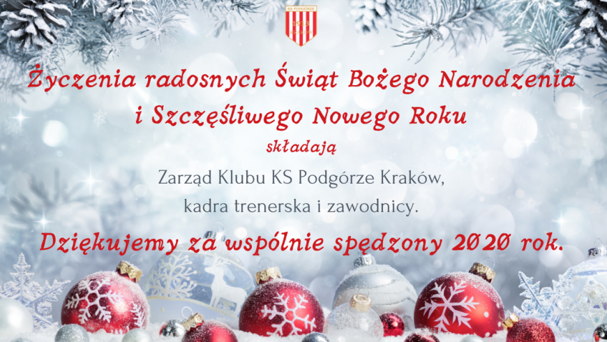 Wesołych Świąt i Szczęśliwego Nowego Roku