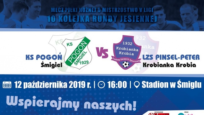 V liga Krobianka jedzie do Śmigla !!!