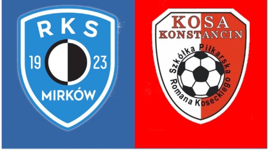 SPARING / RKS 1923 MIRKÓW - KOSA / sobota 12.03.22 / 13:00