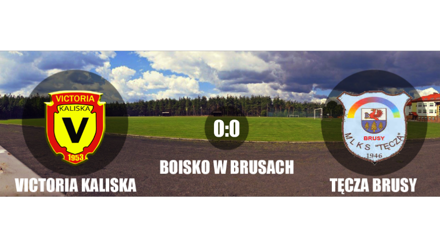 Tęcza Brusy 0:0 Victoria Kaliska