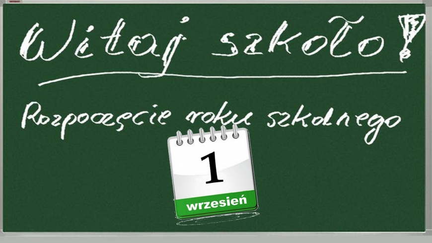 1 września - czas do szkoły