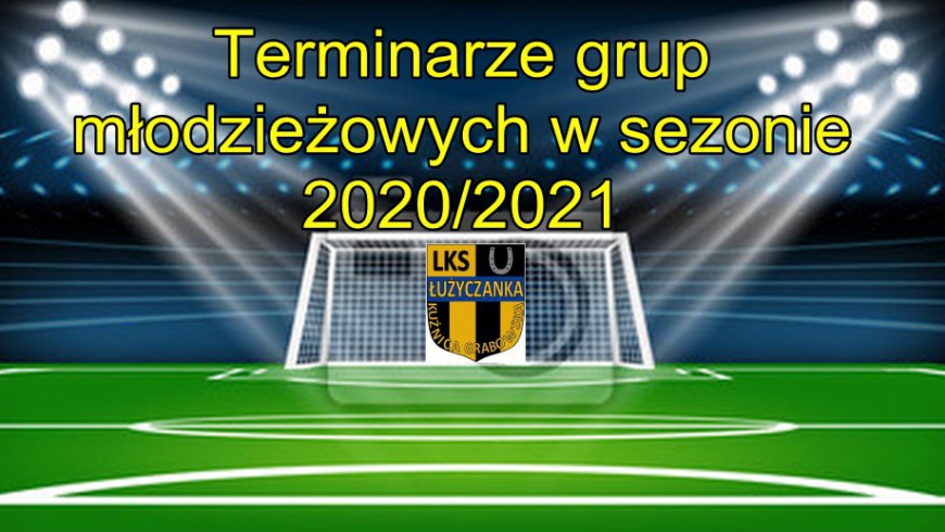 Terminarze naszych meczów ligowych w sezonie 2020/2021