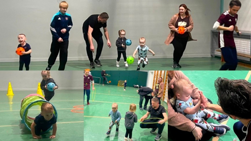 ZAJĘCIA DLA DZIECI Z UDZIAŁEM RODZICA.