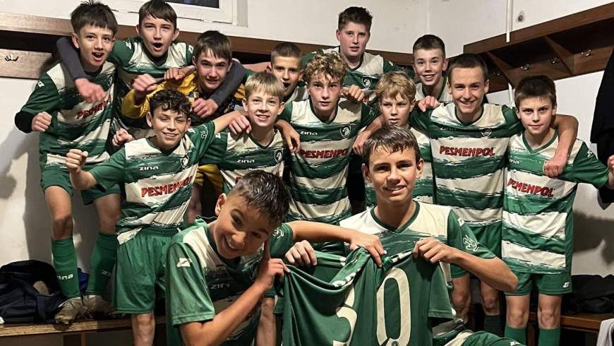 U14: Trampkarze II wicemistrzem I ligi okręgowej