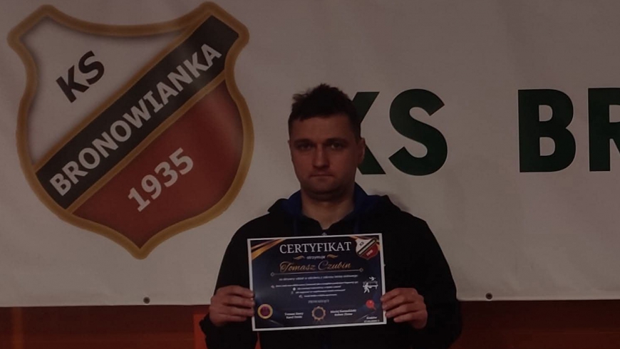 Tomasz Czubin o sekcji tenisa stołowego