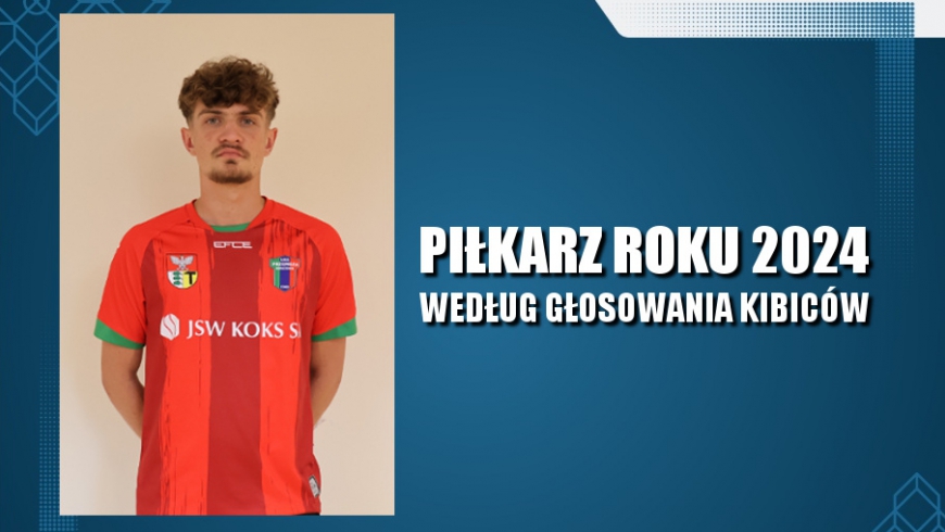 Szymon Niemiec Piłkarzem Roku 2024 według głosowania kibiców!