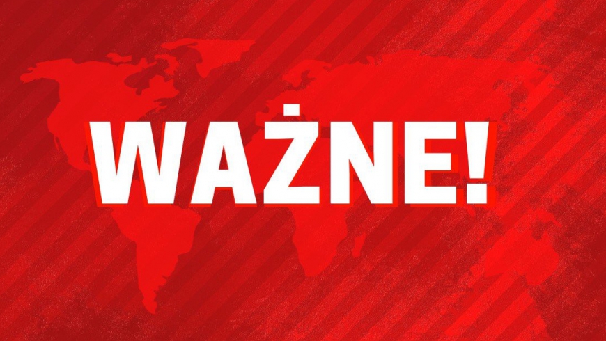 WAŻNE INFORMACJE DLA KIBICÓW PRZED STARTEM ROZGRYWEK!!!