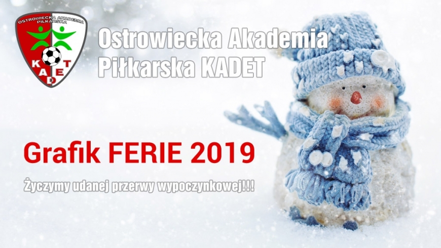 GRAFIK NA FERIE 2019